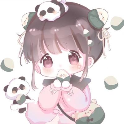 卡通头像女可爱q版(60张)