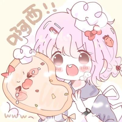 卡通头像女可爱q版(60张)