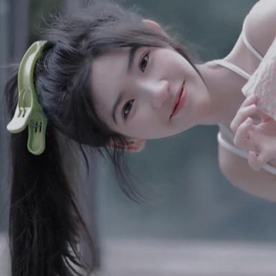 慵懒随意女生头像59张