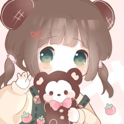 卡通头像女可爱q版(60张)