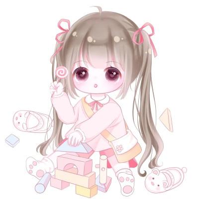 可爱女生头像卡通呆萌q版114张