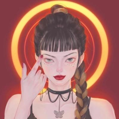 卡通成熟女头像超拽图片62张
