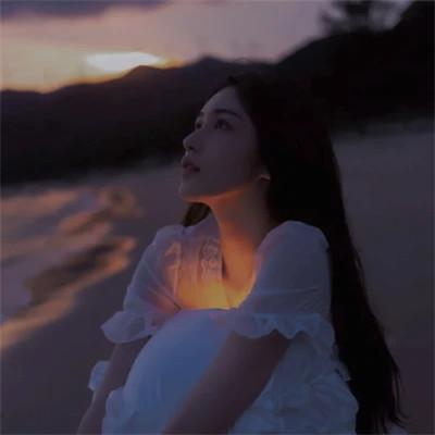 慵懒随意女生头像59张