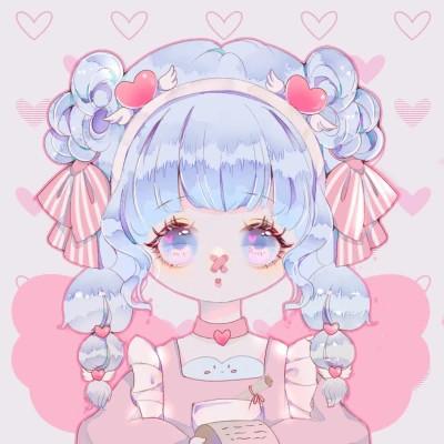 可爱女生头像卡通呆萌q版114张