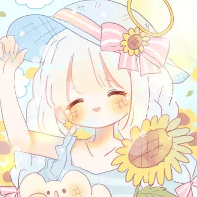 可爱女生头像卡通呆萌q版114张