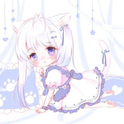 可爱女生头像卡通呆萌q版114张