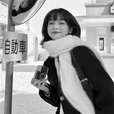 女士高冷黑白头像图片高清112张