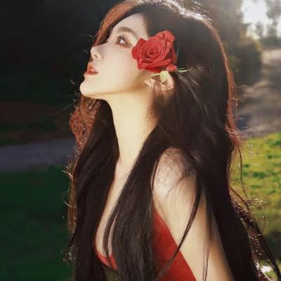 慵懒随意女生头像59张