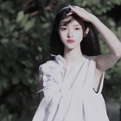 慵懒随意女生头像59张