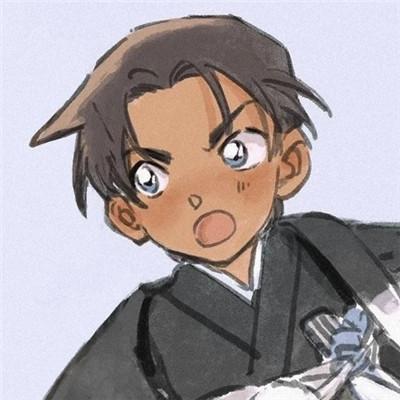 名侦探柯南新年情头一男一女图片