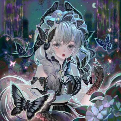女生绝美手绘头像60张