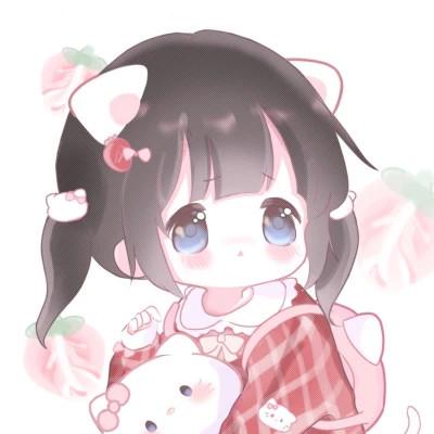 卡通头像女可爱q版(60张)