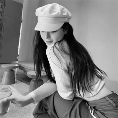 女士高冷黑白头像图片高清112张