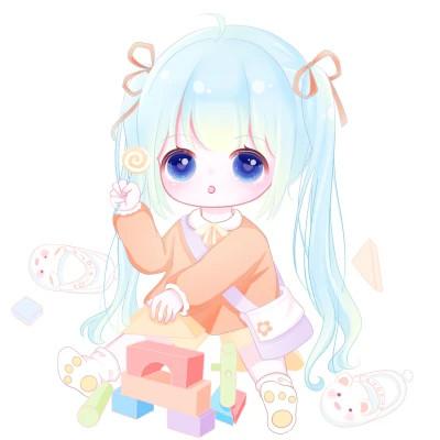 可爱女生头像卡通呆萌q版114张