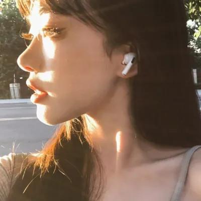 慵懒随意女生头像59张
