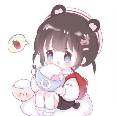 卡通头像女可爱q版(60张)