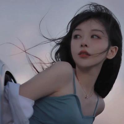 慵懒随意女生头像59张