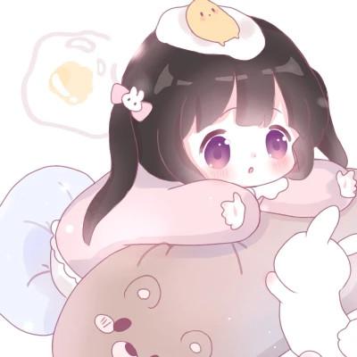 卡通头像女可爱q版(60张)