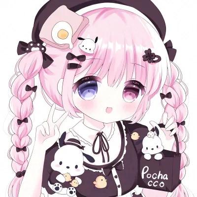 女生绝美手绘头像60张