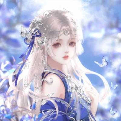 女生绝美手绘头像60张