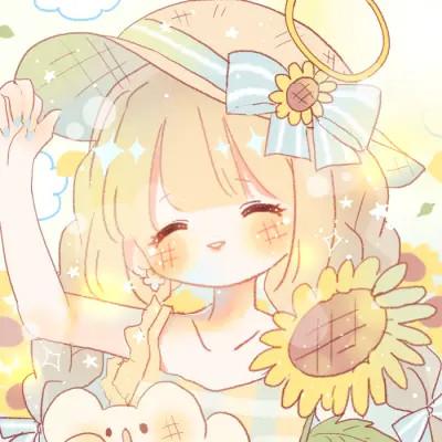 可爱女生头像卡通呆萌q版114张