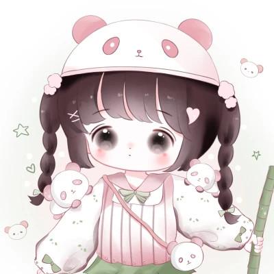 卡通头像女可爱q版(60张)