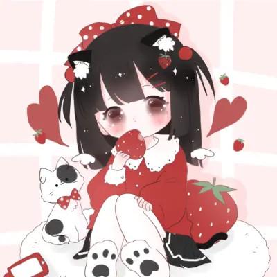 可爱女生头像卡通呆萌q版114张