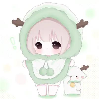 可爱女生头像卡通呆萌q版114张