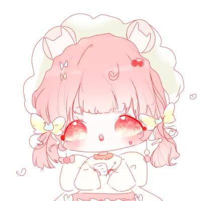 可爱女生头像卡通呆萌q版114张