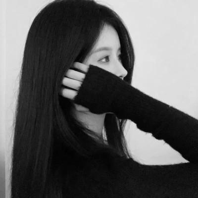 女士高冷黑白头像图片高清112张