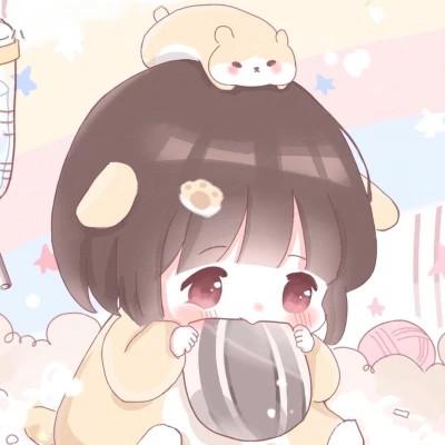 卡通头像女可爱q版(60张)