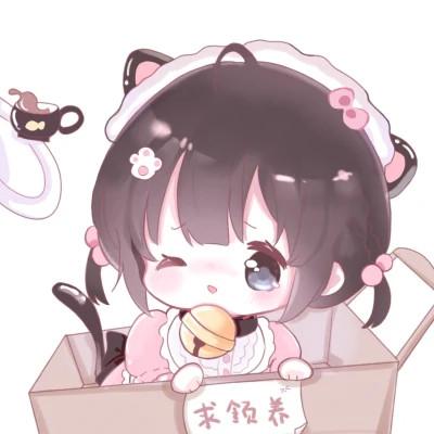 女生q版头像呆萌可爱高清图片