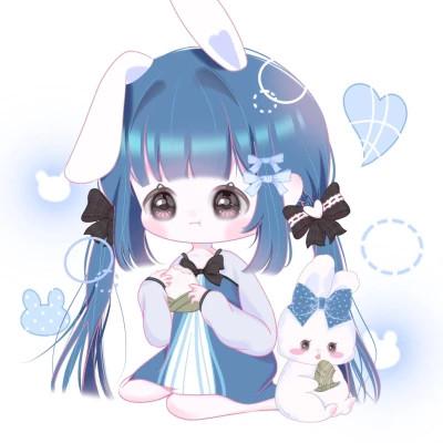 卡通图片可爱女生微信头像60张