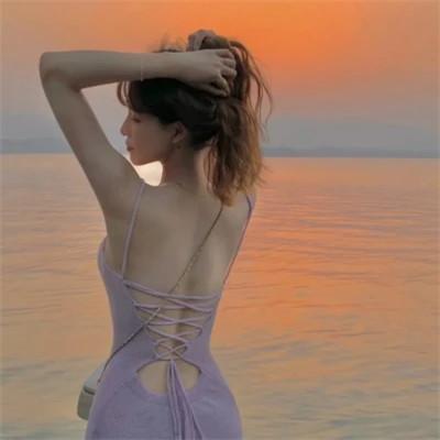 女生专用背影图片唯美头像
