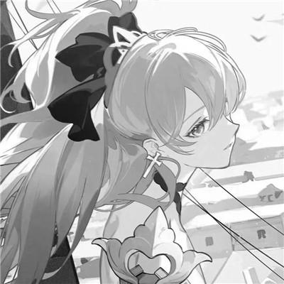 高质量漫画风黑白女漫头103张