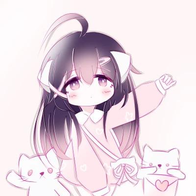 卡通图片可爱女生微信头像60张