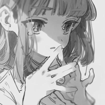高质量漫画风黑白女漫头103张