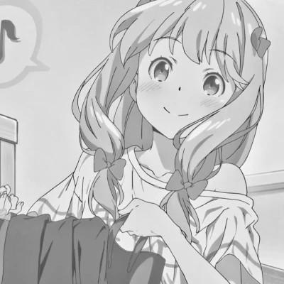 高质量漫画风黑白女漫头103张