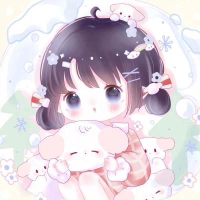 女生q版头像呆萌可爱高清图片