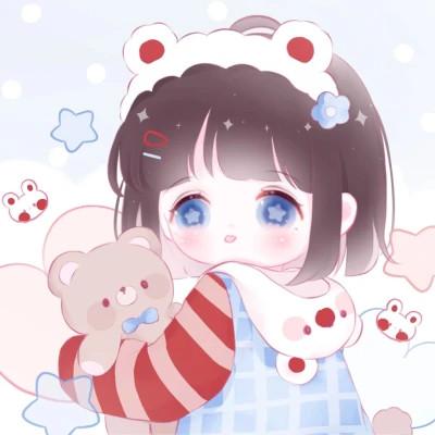 女生q版头像呆萌可爱高清图片