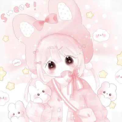 女生q版头像呆萌可爱高清图片