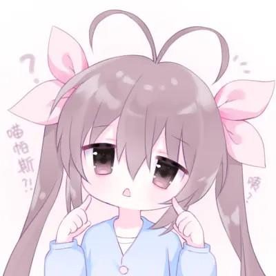 卡通女孩图片可爱萌头像118张
