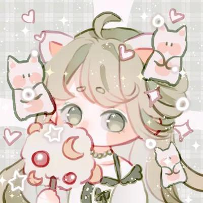 卡通女孩图片可爱萌头像118张