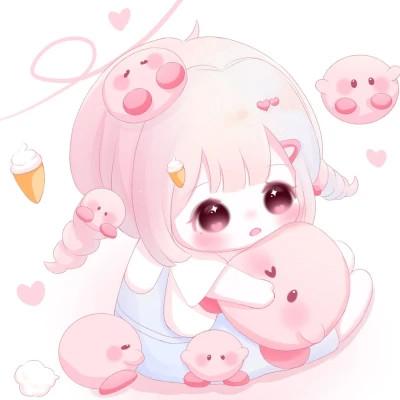 女生q版头像呆萌可爱高清图片