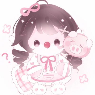 卡通图片可爱女生微信头像60张