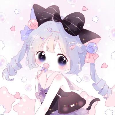 女生q版头像呆萌可爱高清图片