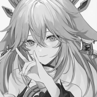 高质量漫画风黑白女漫头103张