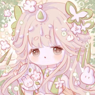 卡通女孩图片可爱萌头像118张