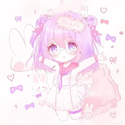 卡通女孩图片可爱萌头像118张