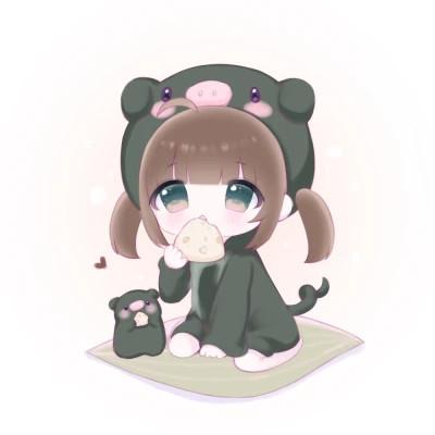卡通女孩图片可爱萌头像118张